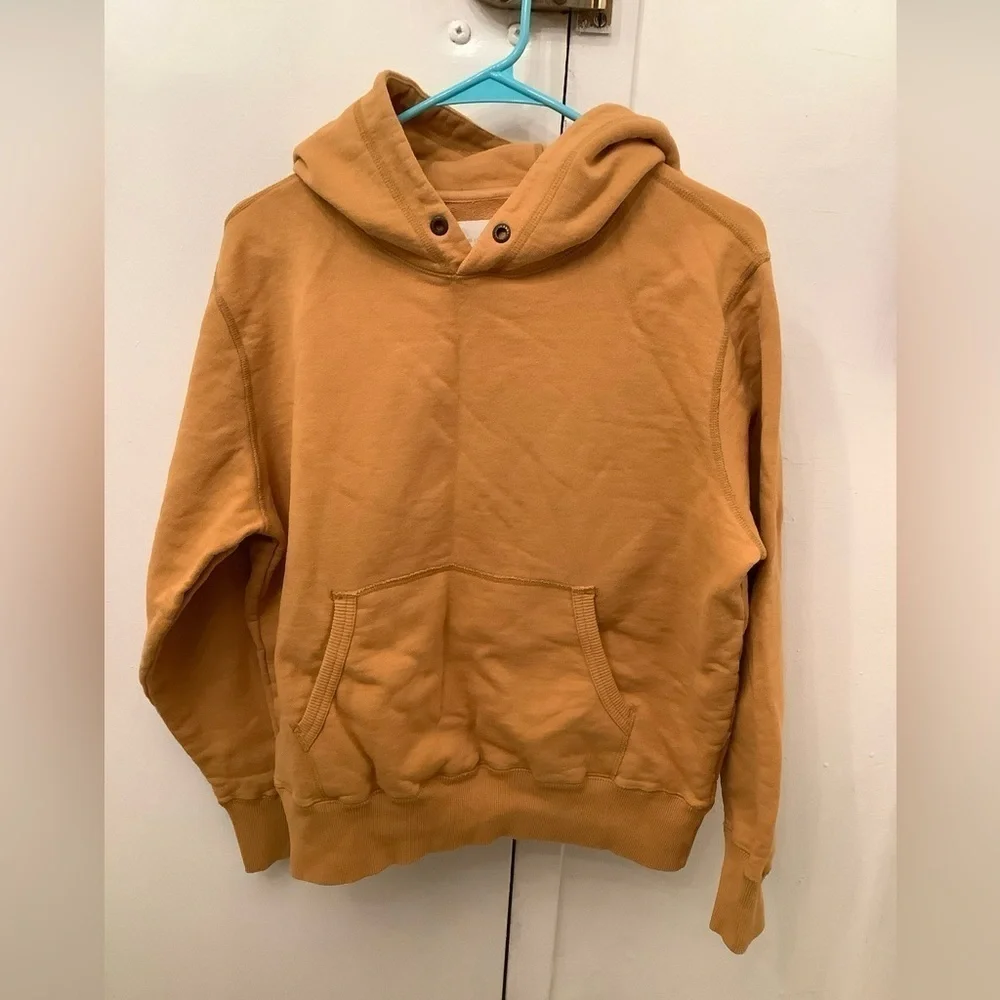 Aime Leon Dore Pullover Hoodie Sweatshirt Small + Sweatpants XS Mustard …​​​​